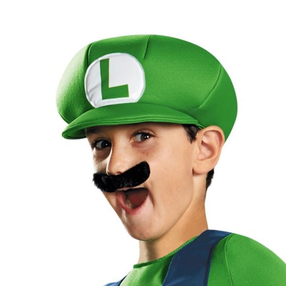 Super Mario Luigi Classic Child Costume