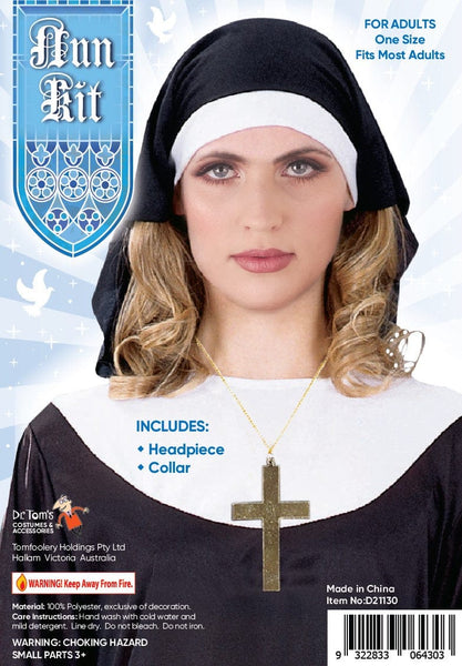 Religious Nun Costume Accessory Kit