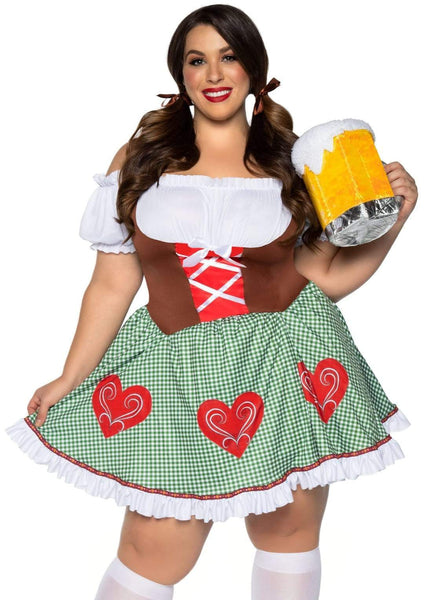 Bavarian Cutie Curvy Plus Size Oktoberfest Costume