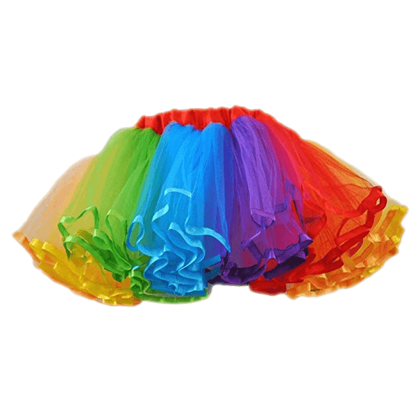 Rainbow Pride Tutu Mardi Gras Adult Accessory