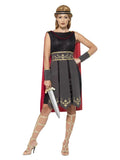 Roman Warrior Women's Costume Black