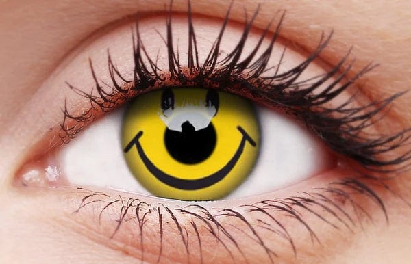 Contact Lenses Smiley Face