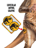 T-Rex Jurassic World Dominion Deluxe Child Costume graphic