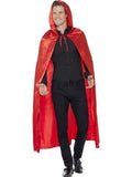 Accessories - Cape Hooded Red Cape Adults