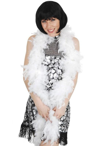 Accessories - Feather Boa White