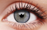 3 Tones Aqua Contact Lenses on light eyes