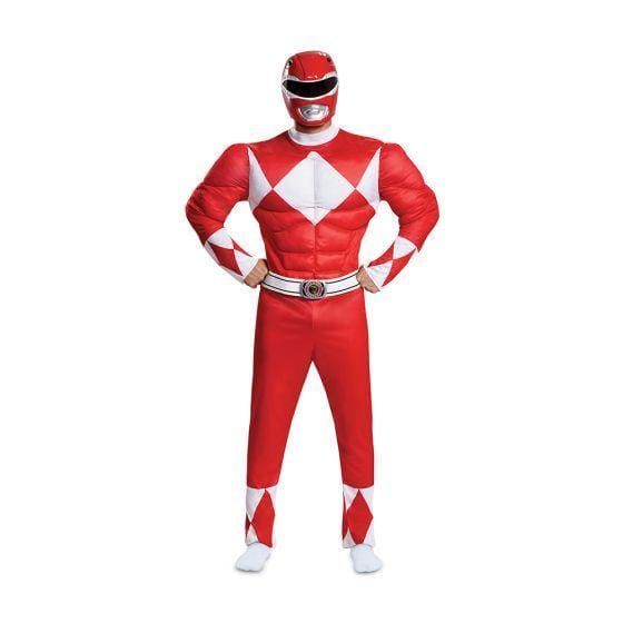 Power Rangers Mighty Morphin Red Ranger Adult Costume