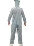 Big Bad Wolf Adult Onesie Costume back