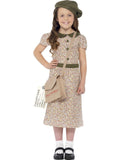 Old Fashion Wartime Orphan Depression Girl Book Week Character Costume