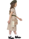 Old Fashion Wartime Orphan Depression Girl Book Week Character Costume profile