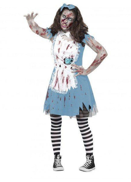 Costumes Girls - Zombie Alice In Wonderland Teen Costume