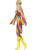 Costumes Women - 70s Disco Fever Retro Rainbow Womens Costume