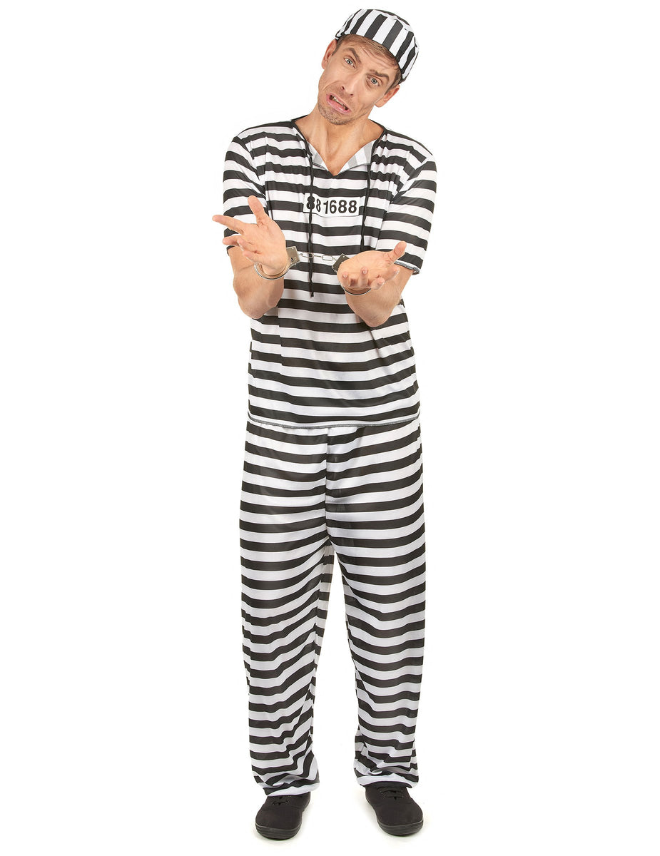 Buy Prisoner Costume for Men | Brisbane Costume Store | Disguises