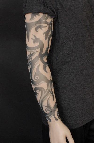 disney half sleeve tribal tattoos
